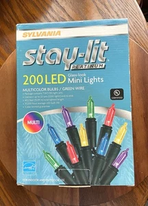 Sylvania Stay Lit Platinum 200 LED Mini Leuchten - Farbwechsel - In/Outdoor - Bild 1 von 7