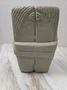 Il bacio 1916 Constantin Brancusi Philadelphia Museum of Art scultura in pietra calcarea - Foto 1 di 7