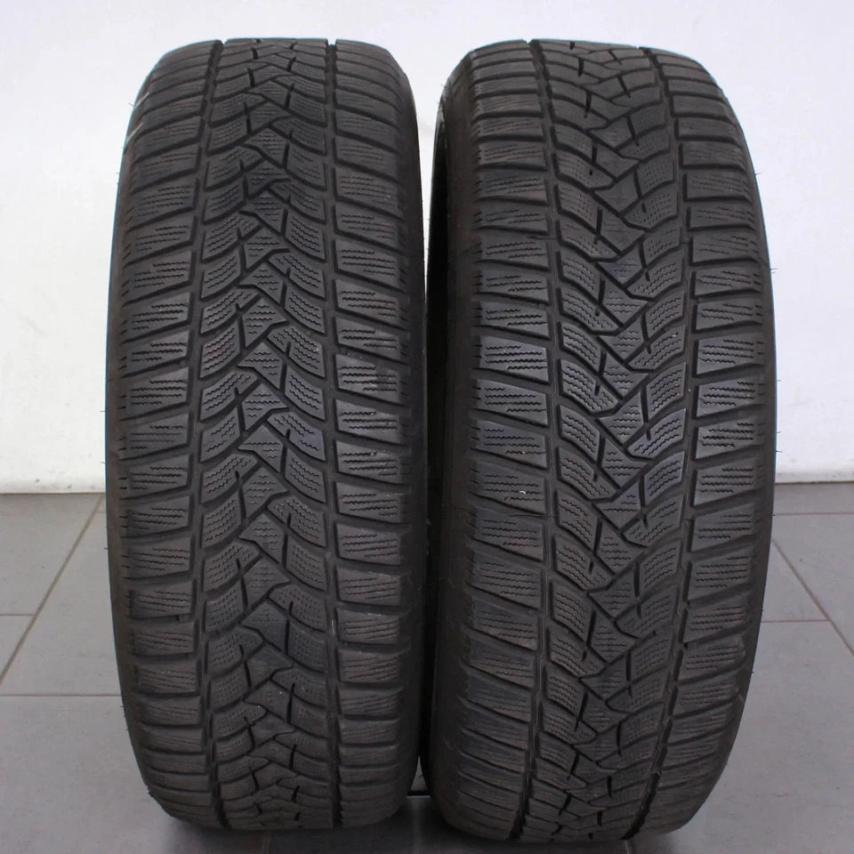 2x Winterreifen 215 60 R16 95H Dunlop Winter Sport 5 3822 5,5-6mm - Bild 1 von 1