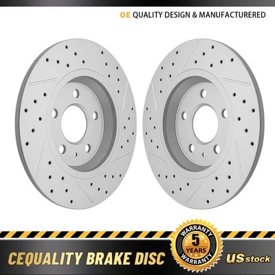 Rotores de freno traseros perforados 300 mm para Audi S4 S6 Q5 A6 A4 Quattro A5 Quattro 2,0 L Foto 1 de 4