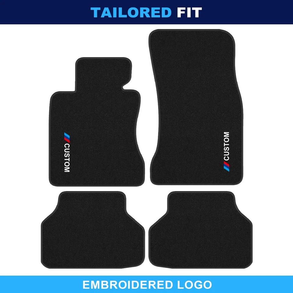 For BMW 5 Series E60 2003-2010 Quality Carpet Velour Car Floor Mats Liners - Image 1 of 4