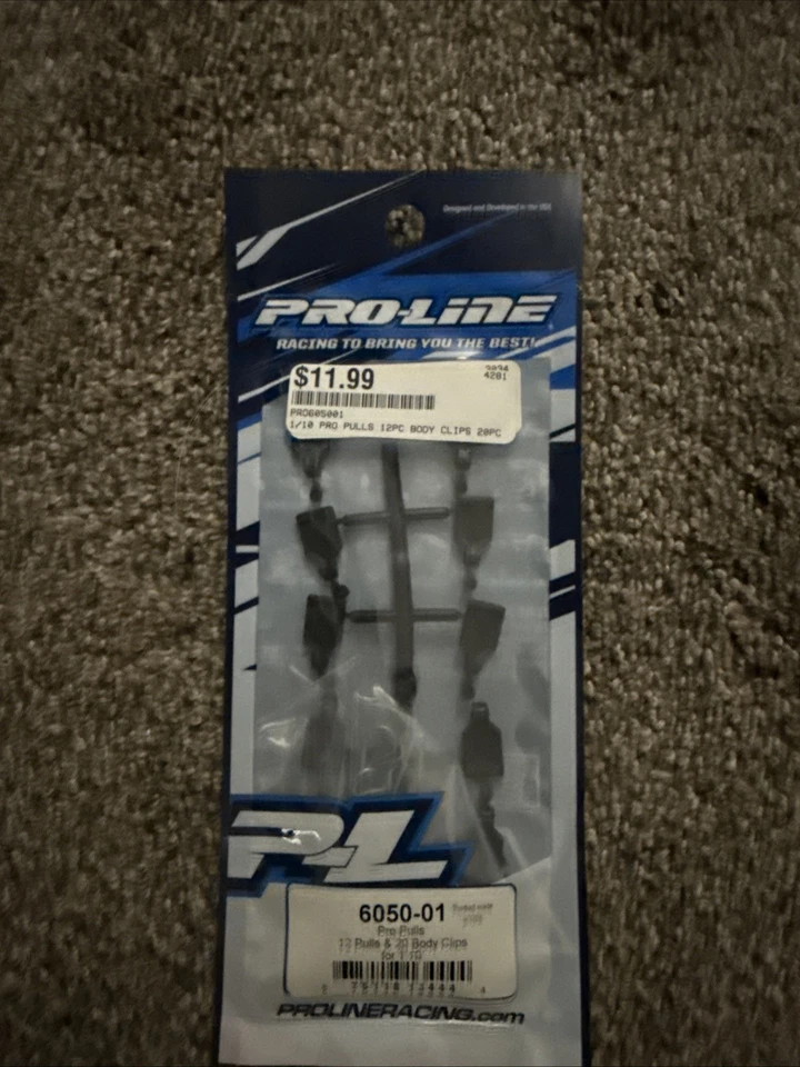 Pro-Line 6050-01,  1/10 Pro Pulls (12 Pro Pulls and 20 Body Clips) (NIP) - Image 1 of 1