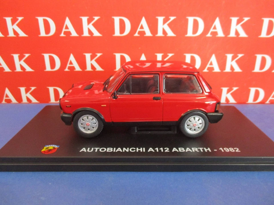 Die cast 1/24 Modellino Auto Autobianchi A112 Abarth VI Serie 1982 - Immagine 1 di 4