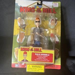 King of the Hill ~ DALE GRIBBLE ~ 6" Actionfigur Toycom 2002 NEU   - Bild 1 von 13
