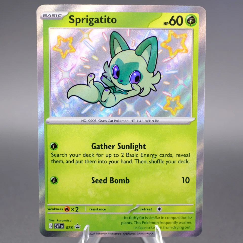 Sprigatito - 076 Promo SV: Scarlet & Violet Promo Cards Pokemon TCG NM - Image 1 of 2