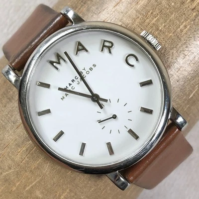 Marc by Marc Jacobs Bakers Women MBM1265 Dress Leather Quartz 36mm Watch 7 1/4" - Image 1 of 4