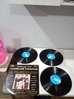 BOX SET 3 LP'S VINYL LOS ANGELES NEGROS.- DISCO DE ORO - Image 1 of 3