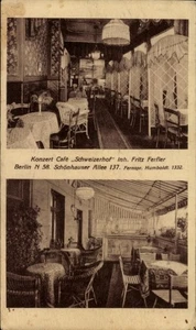 Ak Berlin Pankow, Konzert-Cafe Schweizerhof, Schönhauser Allee 137 - 4236596 - Bild 1 von 2