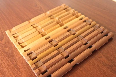 Lincoln Logs LOT 4 Notch 10.5" -  Round Wood Logs Lot - 14 Golden Stained Color - Image 1 of 2