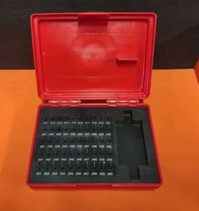 M 0 Minus 50 PCs Sizes .011 To .060 Pin Gauge Set - Picture 1 of 9
