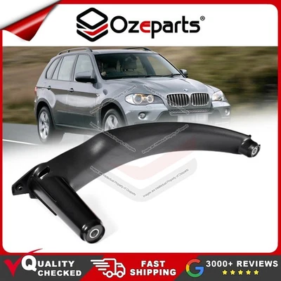LH Left Front / Rear Door Handle Pull Trim Cover Black For BMW X5 E70 2007~2013 - image 1 of 4