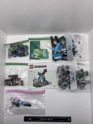 LEGO Minecraft: The Sword Outpost (21244) Read Description. - Image 1 of 3