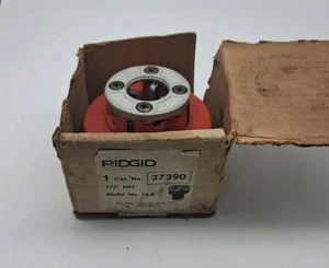 Troquel Ridgid #37390 para roscadora de tubería de 1/2" NPT 12R 12-R óxido superficial EE. UU. - Imagen 1 de 12
