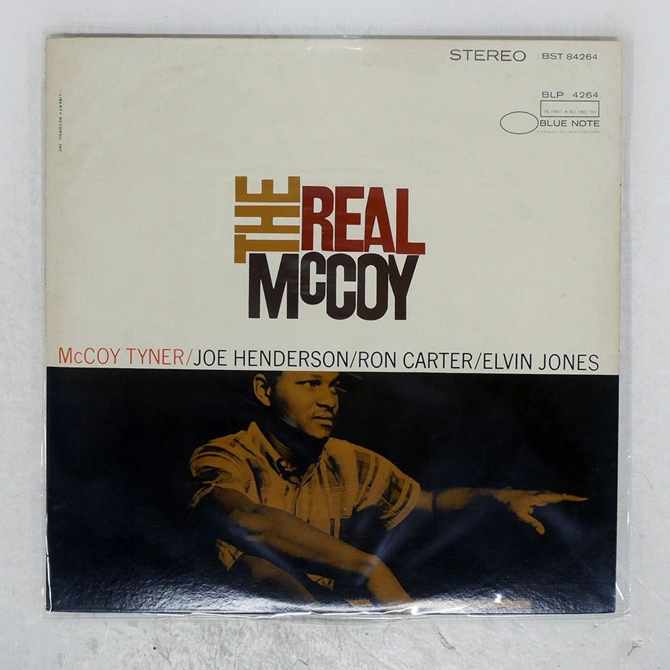 MCCOY TYNER REAL MCCOY BLUE NOTE GXF3008 Japan INSERT LIMITED EDITION VINYL LP - Image 1 of 1