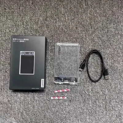 Original Lenovo Transparent K01-A 2.5" USB3.0 Hard Disk Enclosure For PC Laptop - Image 1 of 4