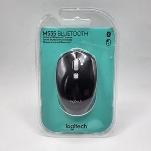 Logitech M535 Bluetooth Wireless Optical Mouse for PC / MAC - Black - Picture 1 of 3