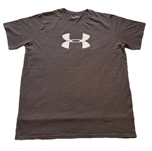 Under Armour Shirt Mens 3XL Tall Gray T-shirt Short Sleeve Heat Gear Loose Gym - Picture 1 of 13