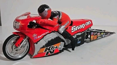 ACTION SNAP-ON STEVE JOHNSON RACING 2001 PRO STOCK BIKE LIMITED DIECAST 1/2,850. - Image 1 of 4