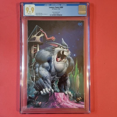 Looney Tunes 280 Clayton Crain Hermúnculous Bunny CGC 9.9 Ltd 400 Apenas 1! 9,9! - Imagem 1 de 2
