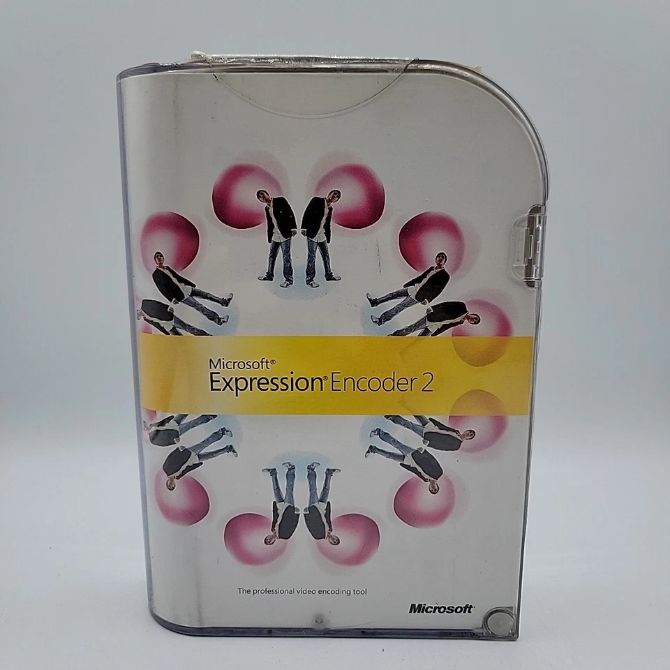 Microsoft Expression Encoder 2 for Windows X14-62172-01 Silverlight 2008 - Image 1 of 4