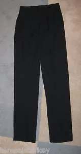Pantalones de hombre Cintas plisadas azul marino Cintas 28 30 32 34 36 38 42 44 50 Alto - Imagen 1 de 3