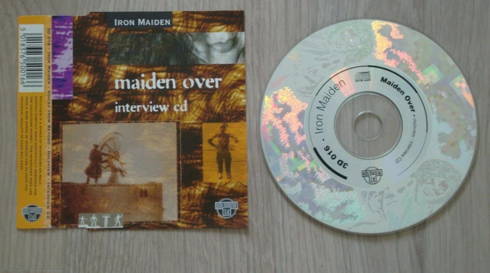 Iron Maiden Maiden over Interview CD - Holoview VERY RARE AND HARD TO FIND - Image 1 of 1