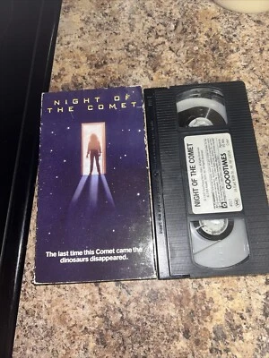 Night Of The Comet Cult Horror VHS RARE OOP Goodtimes - Image 1 of 4