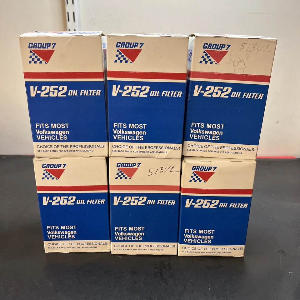 🔥🔥🔥Grupo 7 V252 Filtros de Aceite Lote de 6 Envío Gratis 🔥🔥🔥 Foto 1 de 4