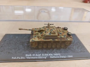 1:72 StuG III Ausf.G Sd.Kfz.142/1 Hermann Goring Italy 1944 WWII Military tanque - Imagen 1 de 6
