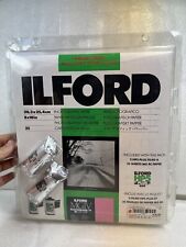 Ilford 2 HP5 Plus Professional Films ISO 400 & 25 Sheet MG RC 8x10 Paper Pack!!!