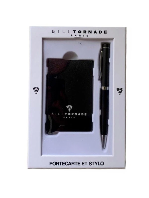 Coffret porte-carte et stylo - Photo 1/1