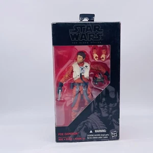 Poe Dameron Star Wars The Force Awakens 6" BLACK SERIES Hasbro TFA In Package 07 - Picture 1 of 12