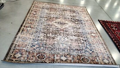 Alfombra de manchas traseras MARRÓN/ÓXIDO 6'-7" X 9', precio reducido 1172758850 BIJ652D-6 Foto 1 de 4