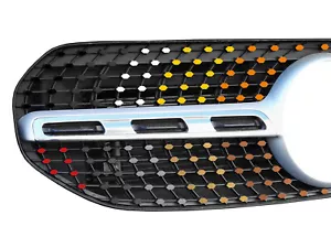 Farbige Aufkleber Decal für Mercedes GLA H247 Schwarzen Urbangrill Diamantgrill - Bild 1 von 12