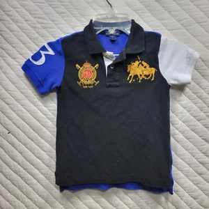 Polo ufficiale bambino Ralph Lauren camicia grande pony crest manica corta taglia 5 - Foto 1 di 8