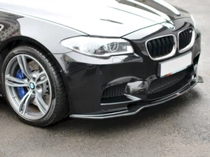 Difusor frontal diseño Maxton brillo negro abdominales para BMW M5 F10 / F11 - Imagen 1 de 2