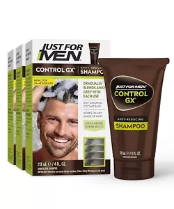 Just For Men Control GX Grey Reducing Shampoo Gradual Hair Color,(Select Pack) - Picture 1 of 8