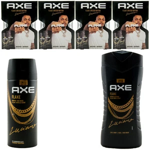 Axe Geschenkset Flaxe 4 Sets= 4x 250ml Duschgel + 4x 150ml Deo Spray Limited Edt - Bild 1 von 6