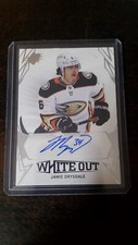 2022-23 Upper Deck SPX Jamie Drysdale White Out Auto