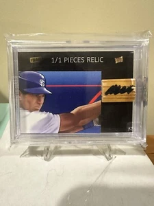 2020 The Bar P. O. T. P  Hybrid Ed.  Steve Garvey 1 / 1  Auto Relic (bat piece) - Picture 1 of 2