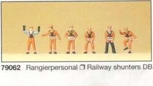 Preiser - ref.79062 - Personal ferroviario maniobras - Imagen 1 de 1