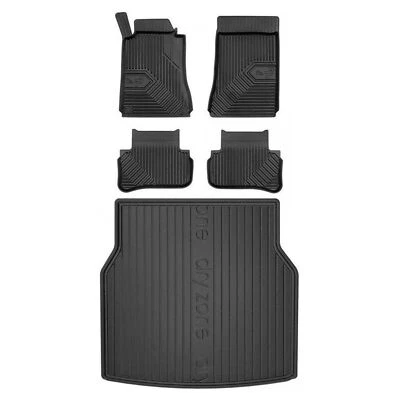 Frogum TPE Tapis De Sol+Coffre Jeu pour Mercedes-Benz C Classe W203 2000-2007 TP - Photo 1/4