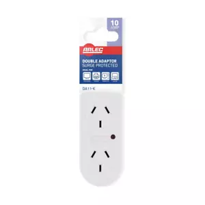 2400W Double Vertical Adaptor With Surge Protection AU - Picture 1 of 2