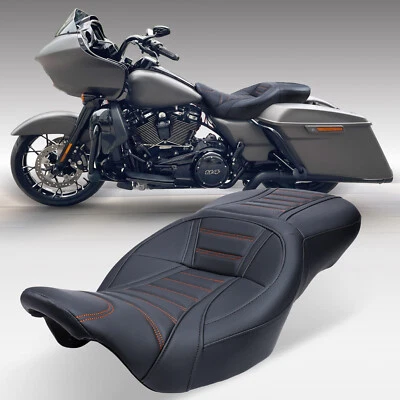 Rider&Passenger Seat For Harley Touring Street Electra Glide Road King 2009-2023 - Image 1 of 4