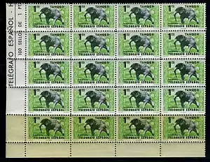 SPANISH MOROCCO TANGER MNH**. ELEPHANT - Picture 1 of 1