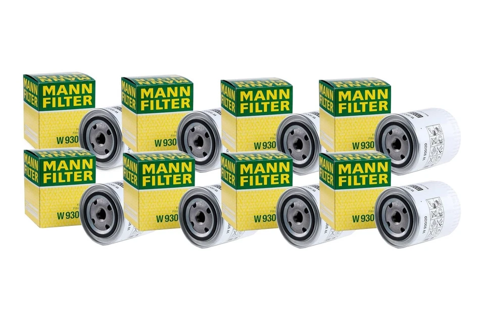 Conjunto de 8 filtros de óleo Mann para Land Rover Defender 110 90 Discovery Range Rover - Imagem 1 de 1