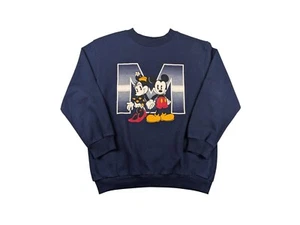 90s VTG Mickey and Minnie Sweatshirt Disney Mickey & Co Youth Medium - Picture 1 of 5