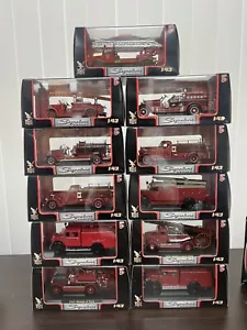 YAT MING SIGNATURE Fire Trucks YOU PICK 1:43 NIP Sealed Free ship over $30 - Picture 1 of 41