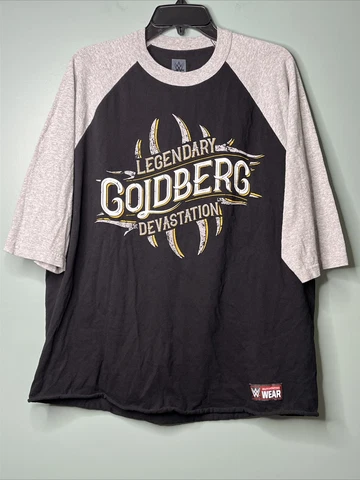 Bill Goldberg Legendary Devastation Everyone is Next Shirt XL Large WWE 2017 Cover