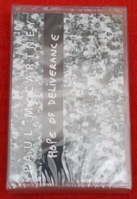 PAUL MCCARTNEY - UK CASSETTE TAPE SINGLE - HOPE OF DELIVERANCE - NEW & SEALED - Image 1 of 4